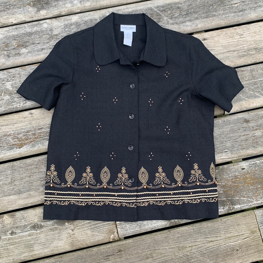 Vintage Alfred Dunner Button up Top